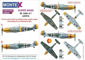 Montex K48230 Bf 109E-4 1/48