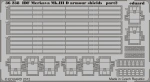 Eduard 36238 IDF Merkava Mk. IIID armour shields 1/35 Hobby Boss
