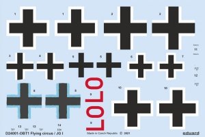 Eduard D24001 Flying circus / JG I MENG 1/24