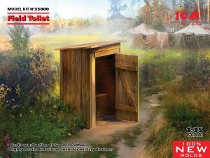 ICM 35800 WC Field Toilet 1/35