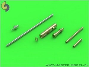 Master AM-32-068 MiG-15 & MiG-15bis - gun barrels set, antenna base & Pitot Tube (1:32)