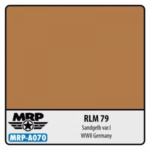Mr. Paint MRP-A070 RLM 79 Sandgelb (variant 1) - aqua colors - 17ml