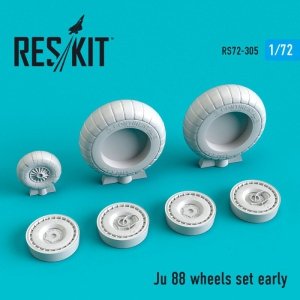 RESKIT RS72-0305 Ju 88 wheels set early 1/72