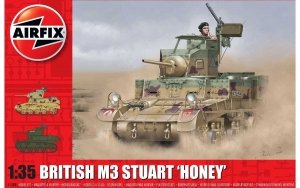 Airfix 1358 M3 Stuart, Honey (British Version) 1/35