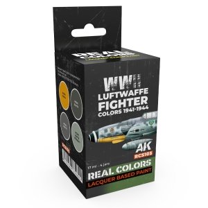 AK Interactive RCS105 Luftwaffe Fighter Colors 1941-1944 4x17ml