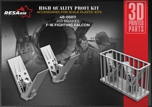 RESArm 48-05011 F-16 Air brakes F-16 Fighting Falcon (3D resin printing) 1/48