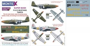 Montex K32309 P-51D MUSTANG 1/32