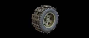Panzer Art RE35-447 GMC wheels with mud tracks 1/35