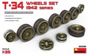 MiniArt 35236 T-34 Wheels Set 1942 Series 1/35