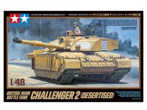 Tamiya 32601 British Main Battle Tank Challenger 2 (Desertised) 1/48