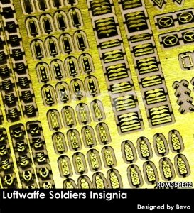 RADO Miniatures RDM35PE02 Luftwaffe Soldiers Insignia 1/35