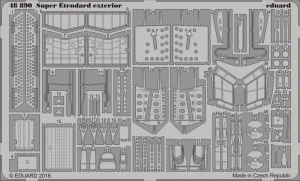 Eduard 48890 Super Etendard exterior 1/48 KINETIC MODEL