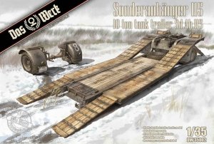 Das Werk DW35002 Sonderanhänger 115 10 Ton Tank Trailer Sd.Ah. 115 1/35