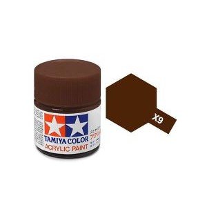 Tamiya 81009 Acryl X-9 Brown 23ml