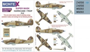 Montex K32361 HURRICANE I TROP 1/32