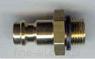 Harder & Steenbeck 262147 Złącze męskie 5.0mm gwint 1/8