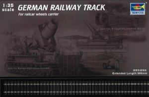 Trumpeter 00213 German Railway Track Set (1:35)