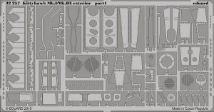 Eduard 32257 Kittyhawk Mk.I/Mk.III exterior HASEGAWA 1/32