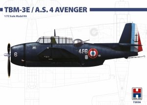 Hobby 2000 72036 TBM-3E / A.S. Mk. IV  ( Hasegawa ) 1/72