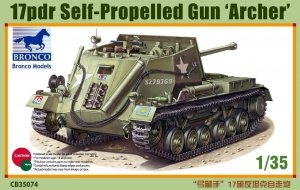 Bronco CB35074 17pdr Self-Propelled Gun Archer (1:35)