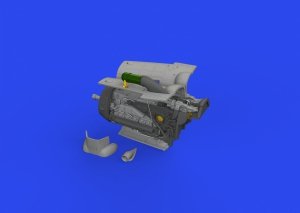 Eduard 672352 Bf 109G-6 engine PRINT EDUARD 1/72