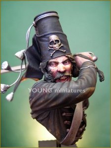 Young Miniatures YH1836 The DeathFrederick the Great's 5th Hussars 1/10