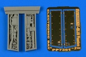 Aires 7361 F-4B Phantom II electronic bay 1/72 FUJIMI