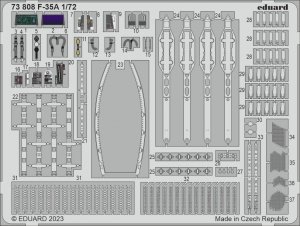 Eduard 73808 F-35A Tamiya 1/72 