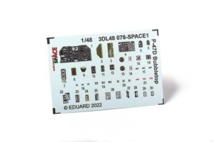 Eduard 3DL48078 P-47D Bubbletop SPACE TAMIYA 1/48