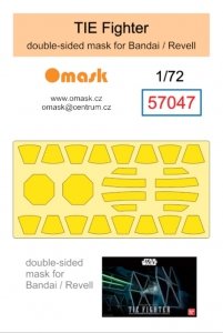 Omask 57047 TIE Fighter double-sided mask (for Bandai/Revell) 1/72