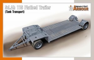 Special Armour 72022 Sd.Ah 115 Flatbed Trailer (Tank Transport) 1/72