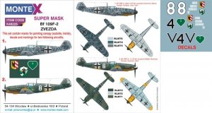 Montex K48226 Bf 109F-2 1/48