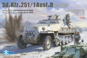 Snowman Model SP-8001 Sd.kfz.251/1 Ausf.D 1/35