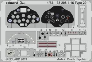 Eduard 33208 I-16 Type 29 ICM 1/32