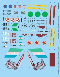 Eduard D72026 Mi-24V around the World Zvezda 1/72
