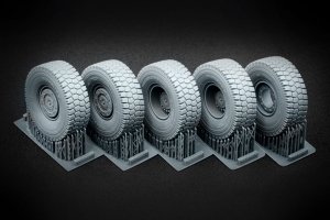 ScaleX WM 35006 KOZAK 2 Ordinary wheel set (for ICM) 1/35