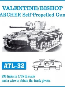 Friulmodel ATL-032 VALENTINE/BISHOP / ARCHER Self-Propelled Gun 1/35