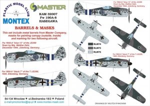 Montex KAM32007  Fw-190 A 8 1/32