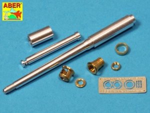 Aber 35L-078n 88mm KwK36/L56 barrel for German Tank Tiger I, Ausf. E - with late muzzle brake (1:35)