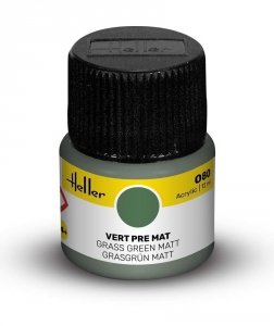 Heller 9080 080 Grass Green - Matt 12ml