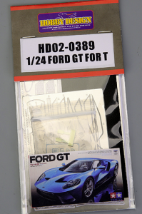 Hobby Design HD02-0389 Photoetch Detail-Up Set for Ford GT Tamiya 1/24