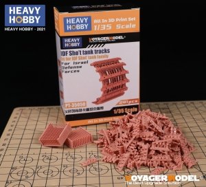 Heavy Hobby PT35050 Workable Track For IDF Sho't Tank Family For Israel Defense Forces 1/35