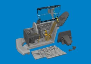 Eduard 672388 Bf 109G-10 cockpit PRINT EDUARD 1/72