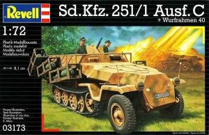Revell 03173 Sd.Kfz. 251/1 Type C + Rocket Launcher 40 (1:72)