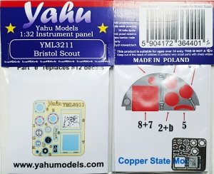 Yahu YML3211 Bristol Scout Copper State 1/32