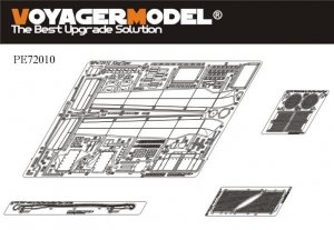Voyager Model PE72010 WWII German King Tiger for DRAGON/TRUMPETER KIT 1/72