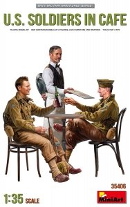 MiniArt 35406 U.S. SOLDIERS IN CAFE 1/35