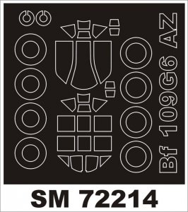 Montex SM72214 Bf 109G6 AZ-MODEL