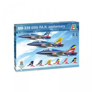 Italeri 1461 AERMACCHI MB-339 60th P.A.N.Anniv. 1/72