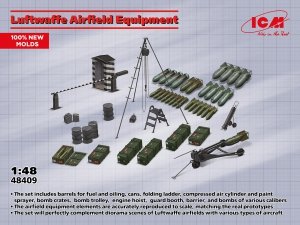 ICM 48409 Luftwaffe Airfield Equipment 1/48